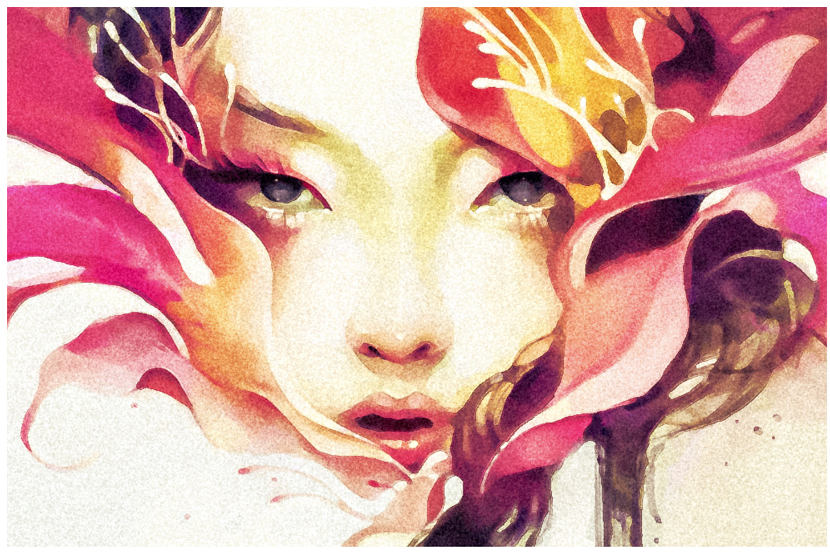 Lovely Watercolor Effect Actions PS, an Action Add-On by ShutterPro (Photo 63 of 71)