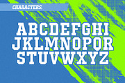 Megrush - Sport Display Font, a Serif Font by Snape Design Studio (Thumbnail 3 of 12)