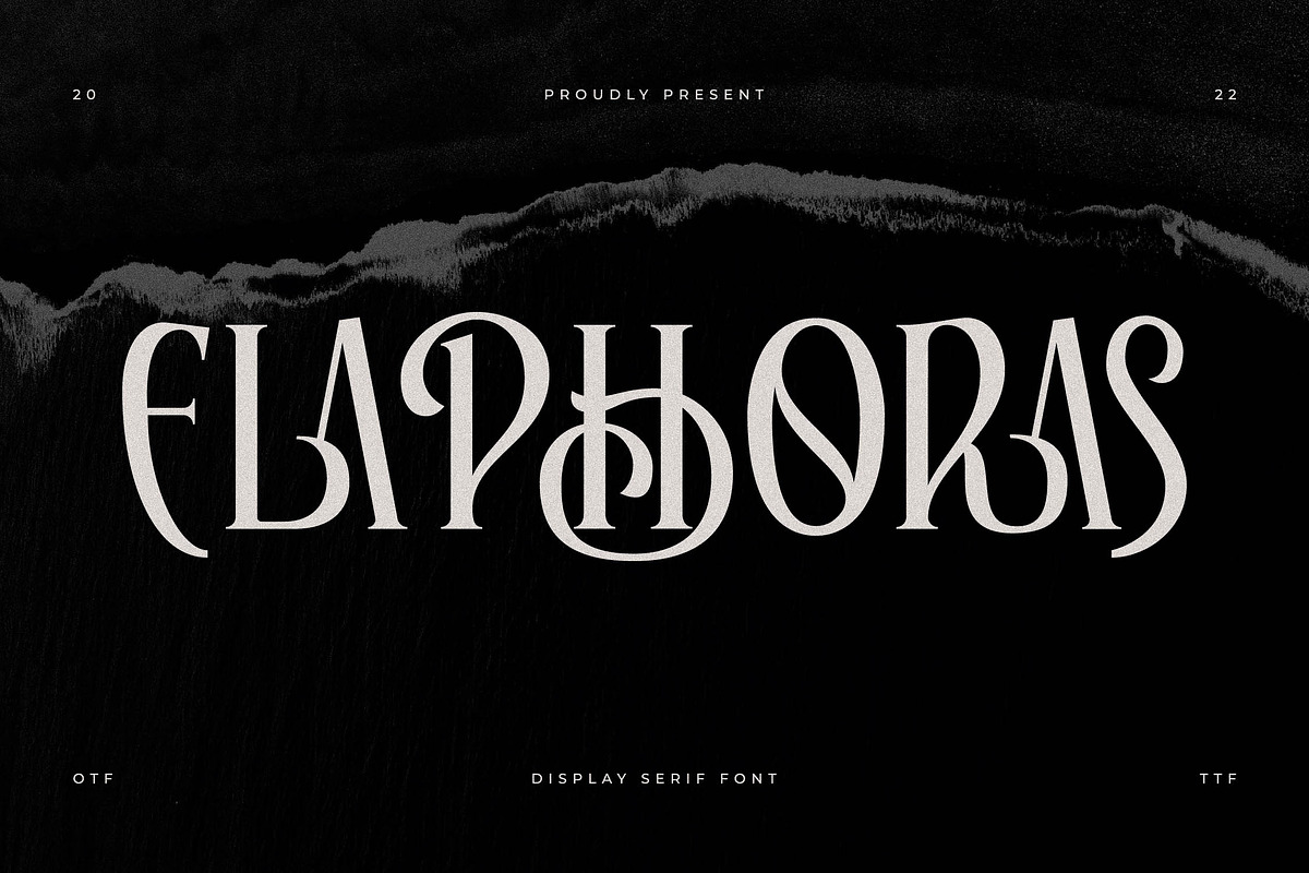 Elaphoras Display Serif Font, a Sans Serif Font by Storytype Studio (Photo 1 of 18)