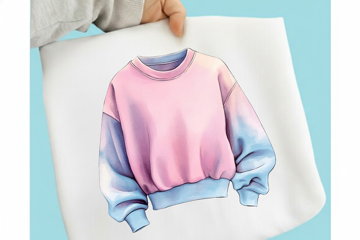 Watercolor Soft Girl Clipart, an Illustration by designcity5 (Photo 4 of 5)