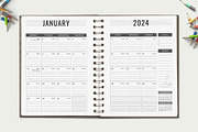 Ultimate Planner Bundle Pack 2024-27, a Stationery Template by ROJI CREATOR (Thumbnail 8 of 12)