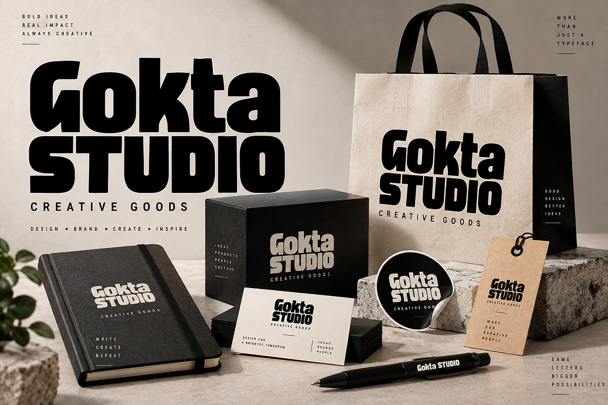 Gokta, a Slab Serif Font by Wow Magic (Photo 3 of 4)