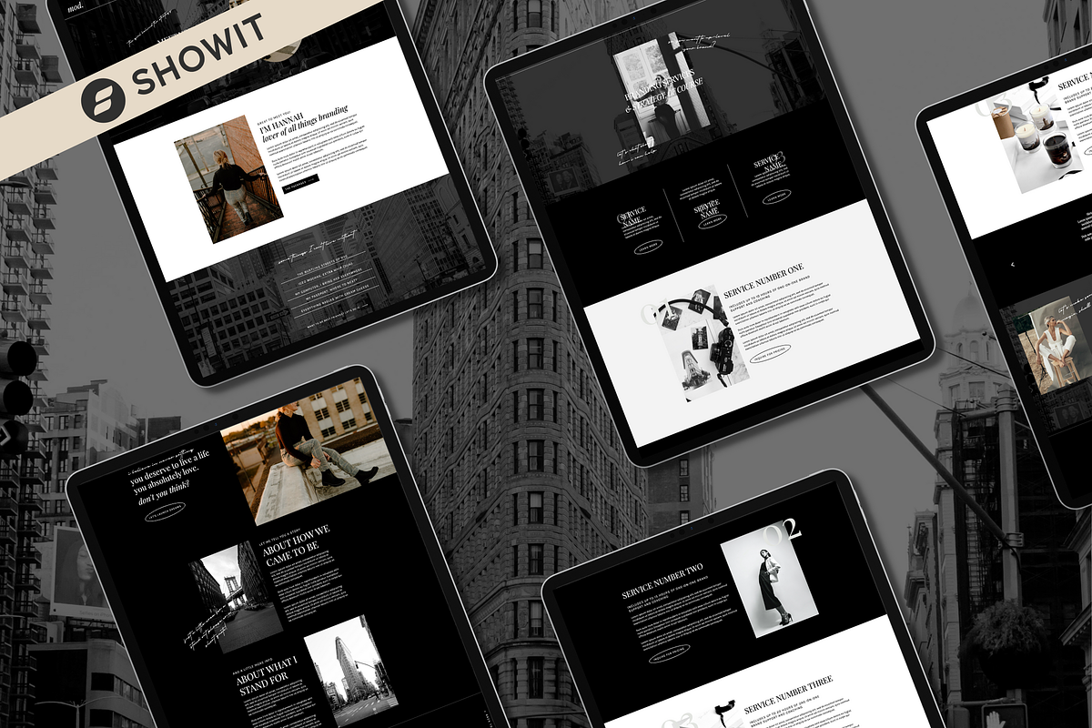 Modern Showit Template | MOD, a Templates & Theme by Kellie Lynn Media (Photo 3 of 6)