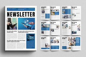 Newsletter Template, a Brochure Template by E-Type