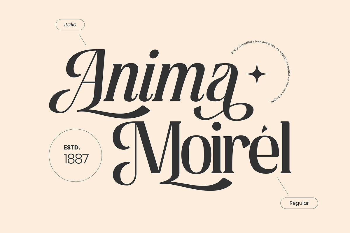 Astella Luxury - Branding Logo Font, a Serif Font by Nirmana Visual (Photo 5 of 16)