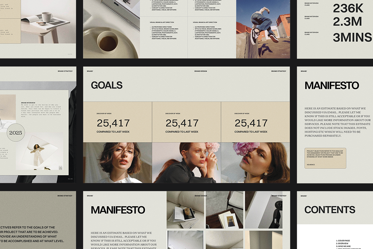 Brand Strategy, a Presentation Template by SlideCo (Photo 3 of 7)