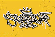 Streetlight | Graffiti Font, a Blackletter Font by Madhaline Studio (Thumbnail 1 of 13)