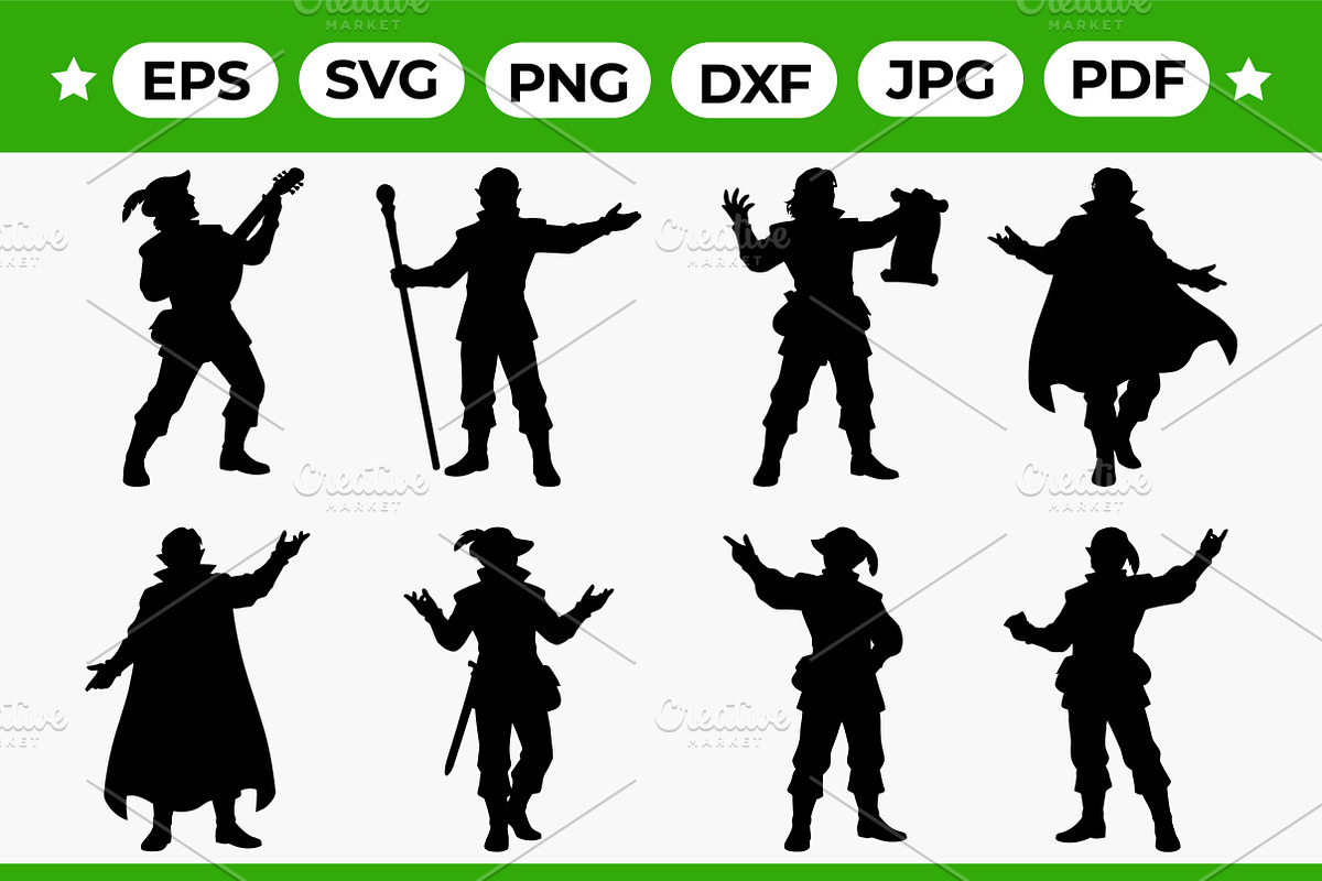 Fantasy Bard Wizard Character, an Object Graphic by Artonix (Photo 1 of 3)