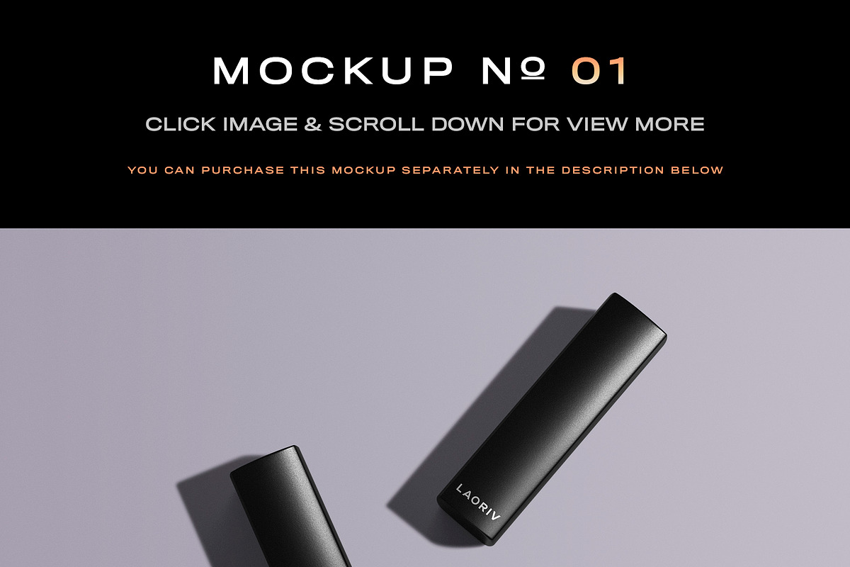 30 Cosmetic Beauty Makeup Mockups, a Pens & Pencil Mockup by Asylab (Photo 6 of 36)