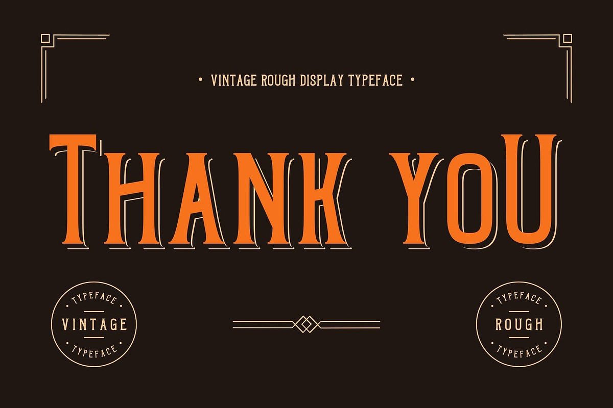 Vintage Rough, a Serif Font by Nirmana Visual (Photo 8 of 10)