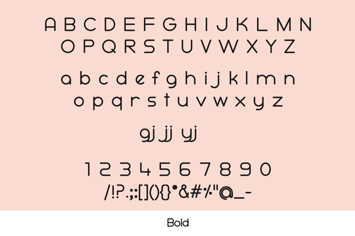 Ooh! Rounded Sans Serif Typeface preview 4