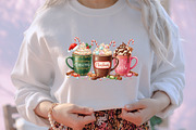 Let It Snow Christmas Coffee Png, an Illustration by designcity5 (Thumbnail 2 of 8)
