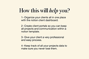 Notion Client Portal Project Tracker, a Branding & Logo Template by Maeven (Thumbnail 6 of 10)