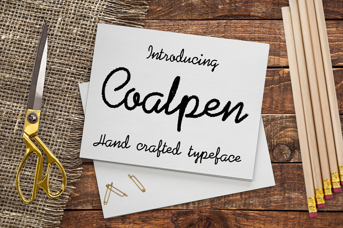 Coalpen Handwritten Font