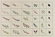 Leaves and Brunches, a Decorative Illustration by tinybunnyshop (Thumbnail 6 of 7)