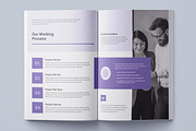 Company Profile Template | Canva, a Brochure Template by DesVert (Thumbnail 3 of 6)