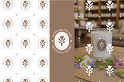 Elegant Botanical Floral Design Kit, a Decorative Illustration by Lettering_Logo (Thumbnail 4 of 15)