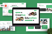 Creative Education - School PPT, a Presentation Template by Deepslide Studio (Thumbnail 1 of 4)