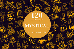 120 Set Bundle Mystical Magic