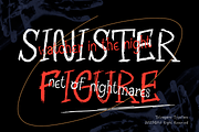 CF Tetragone - Horror Handwritten, a Handwritten Font by Indotype Foundry (Thumbnail 5 of 10)