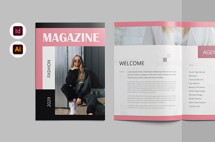 Fashion Magazine, a Magazine Template by Pixelpick