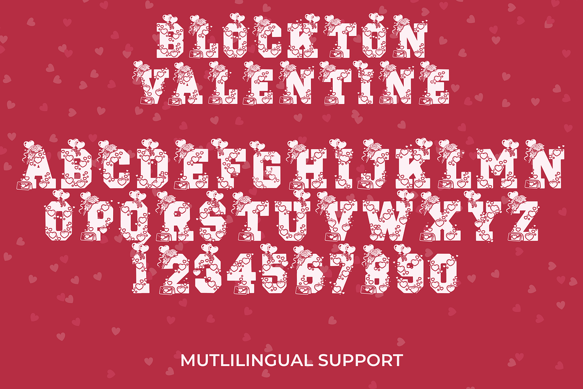 Blockton Valentine, a Serif Font by Dm Studio (Photo 9 of 10)