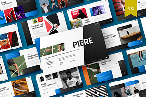 Piere - Business Google Slide, a Presentation Template by Dens Creative Studio