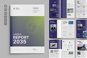 Airbus Annual Report Template_CANVA, a Brochure Template by TemplateFolio-Shop (Thumbnail 1 of 12)