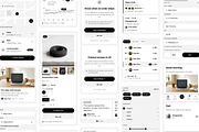 Monolith Figma UI Kit: 108 Blocks, an UI Kit Template by lynnn423 (Thumbnail 4 of 7)