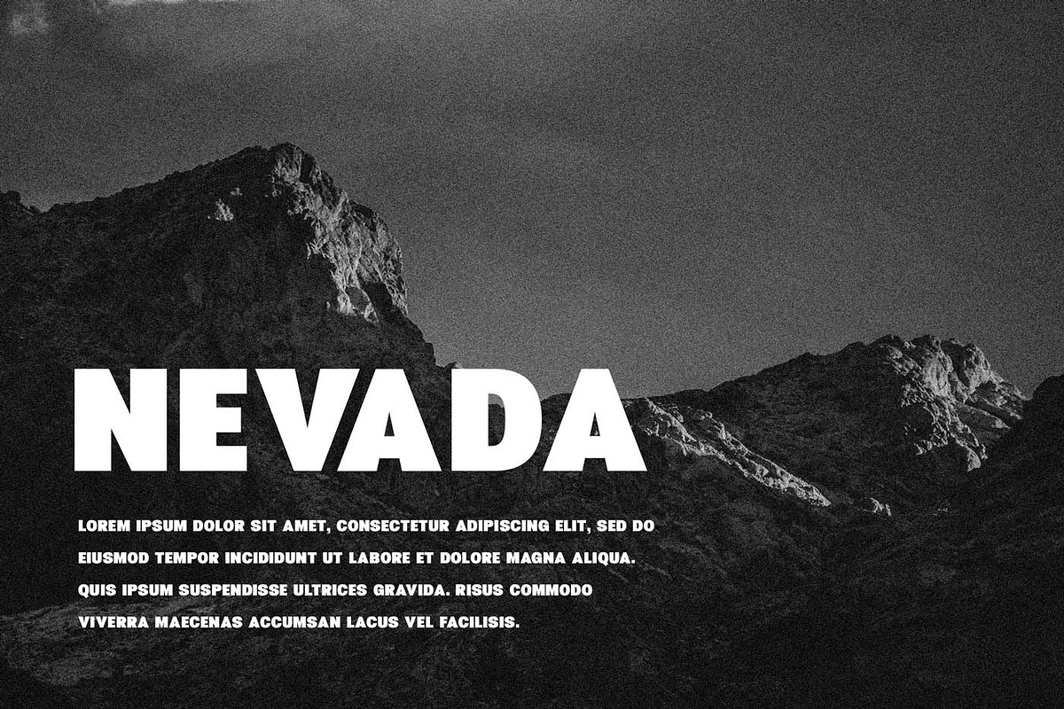 Hexos - Bold and Strong Font, a Sans Serif Font by RantautypeStudio (Photo 5 of 11)
