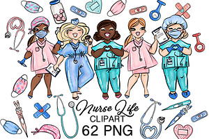 Nurse Medical Clipart