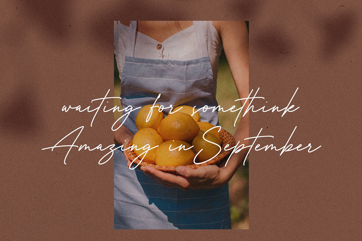 Brigitte Holmes Handwritten Font, a Handwritten Font by RantautypeStudio (Photo 10 of 12)