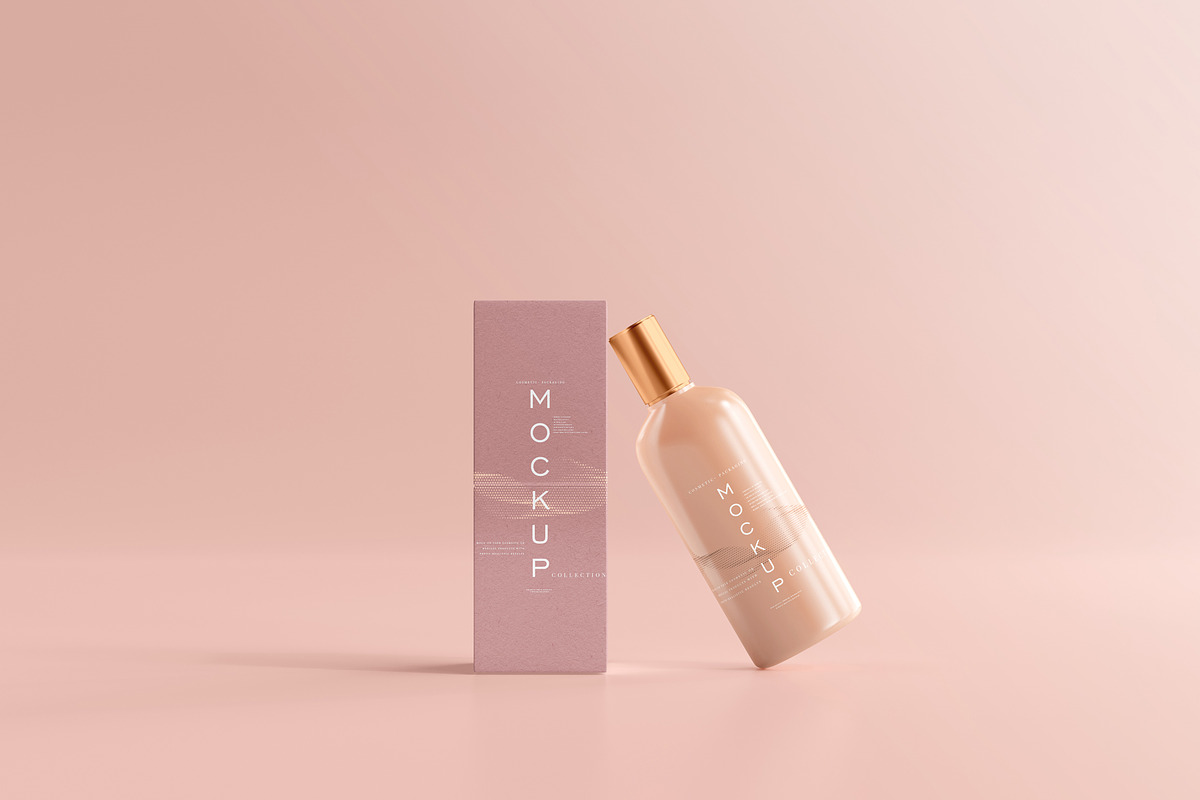 390+ Cosmetic Branding Mockup Scenes, a Cups & Container Mockup by pmvch (Photo 186 of 367)