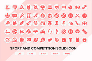 Sport and Competition Solid Icon