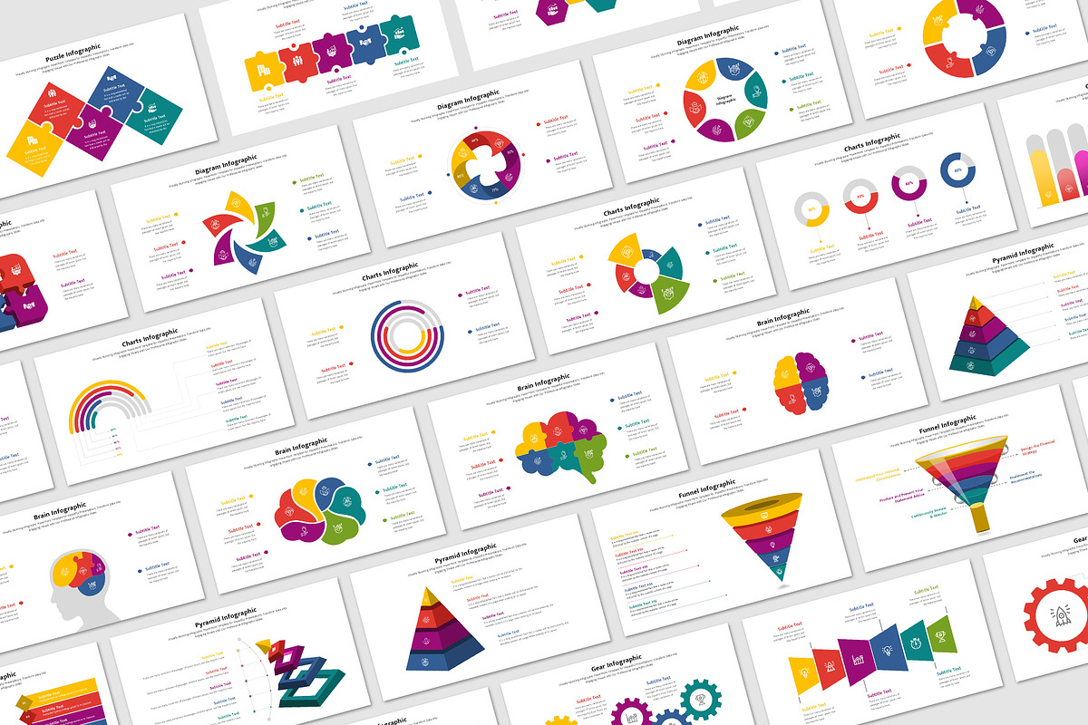 Infographic Presentation Bundle, a Presentation Template by Design Vault (Photo 3 of 3)