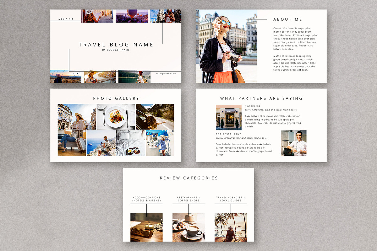Media Kit Slide Deck in Canva, a Presentation Template by Studio Sugoi (Photo 3 of 5)