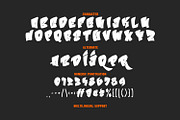 Qitrezz Graffiti Display Font, a Handwritten Font by Maulana Creative (Thumbnail 5 of 7)