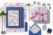 Floral Seamless Print -Spring Garden, a Pattern Graphic by MuseBloomDesigns (Thumbnail 2 of 8)