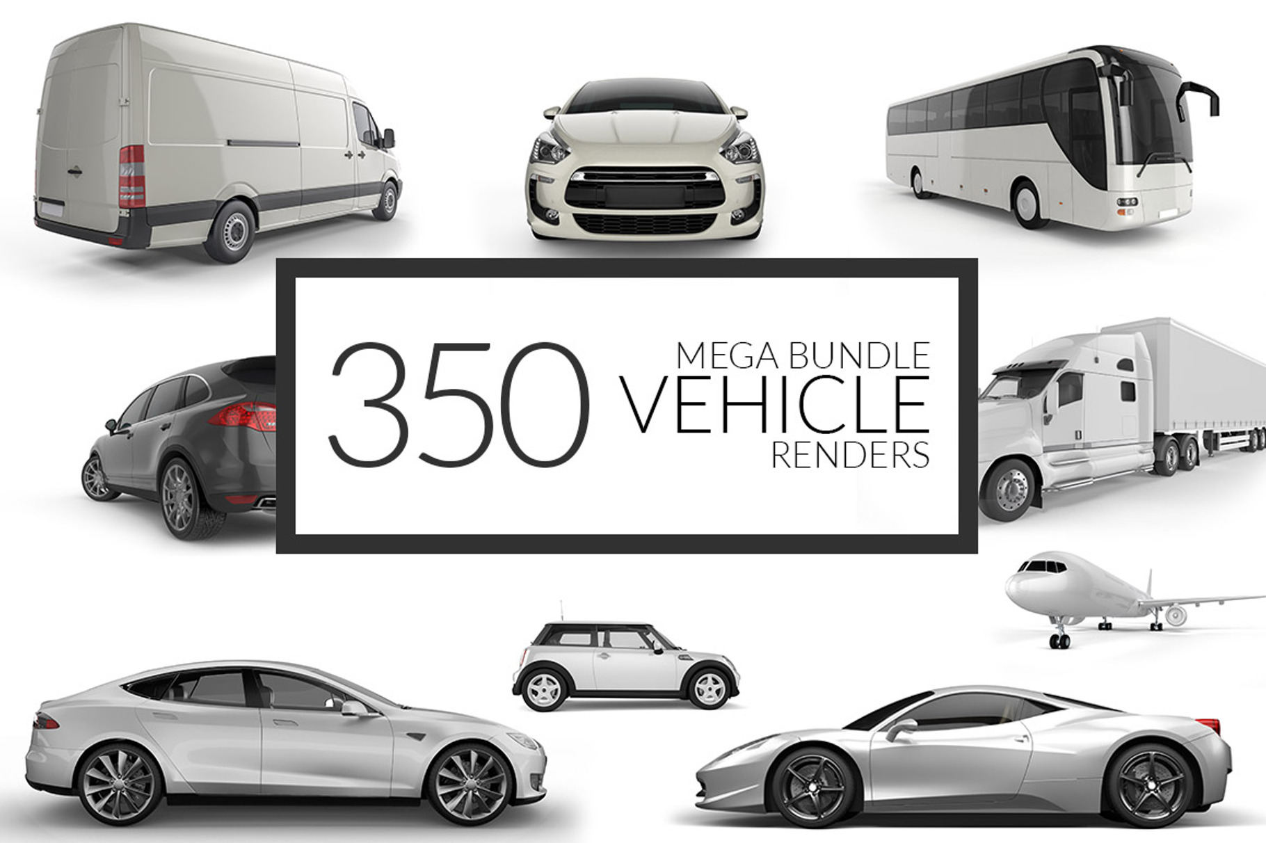 Vehicle Mega Bundle, a Transportation Photo by Pozitivo