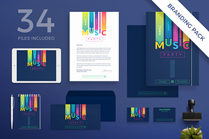 Branding Pack Music Party