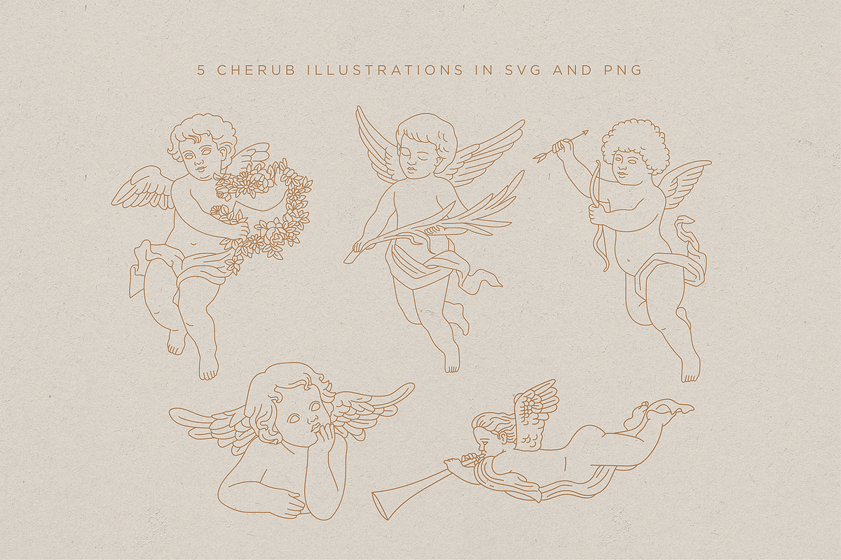 Aesthetic Greek Sculpture Line Art, an Illustration by Rough Edges Supply Co. (Photo 9 of 14)