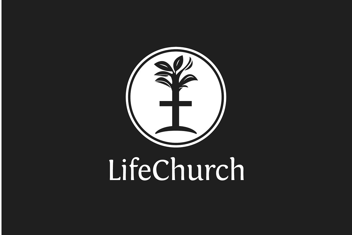 Life Church Logo, a Branding & Logo Template by KiraYamato Design Studio
