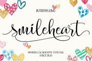 Smileheart, a Script Font by Byuly Ayika (Thumbnail 1 of 10)