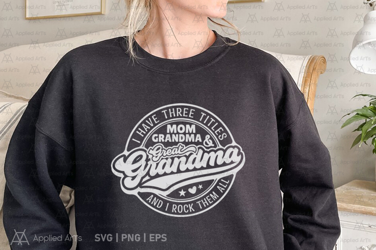 Great Grandma SVG, Mother's Day SVG, an Object Graphic by Applied Arts (Photo 3 of 9)