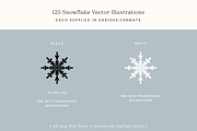 Winter Snowflake Vector Illustration, an Illustration by Emma Webb Studio (Thumbnail 3 of 5)