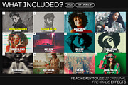 12 Photo Effect Templates, a Layer Style Add-On by iDoodle Studio (Thumbnail 2 of 6)