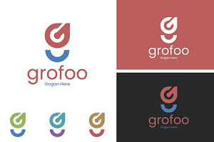 Grofoo Logo Template, a Branding & Logo Template by bosathemes