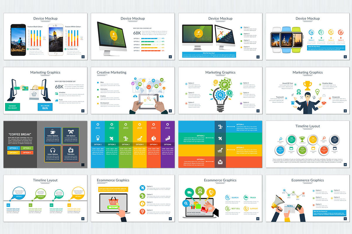 Startup Powerpoint Template, a Presentation Template by UniqueStudio (Photo 7 of 10)