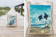 Watercolor Oceans, an Animal Illustration by Budogoshch (Thumbnail 10 of 11)