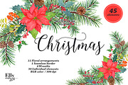 Christmas Clip Art, an Illustration by Elly Studio (Thumbnail 2 of 9)